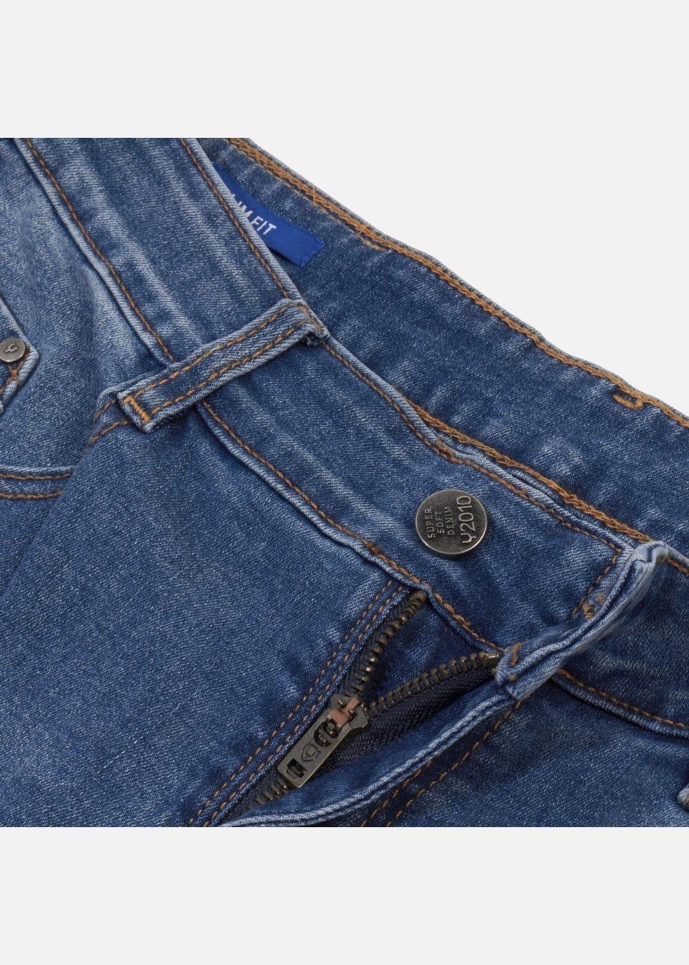Quần Jeans Slim Fit Mềm Mịn Mát The Original 02 Xanh Dương - YaMe.vn