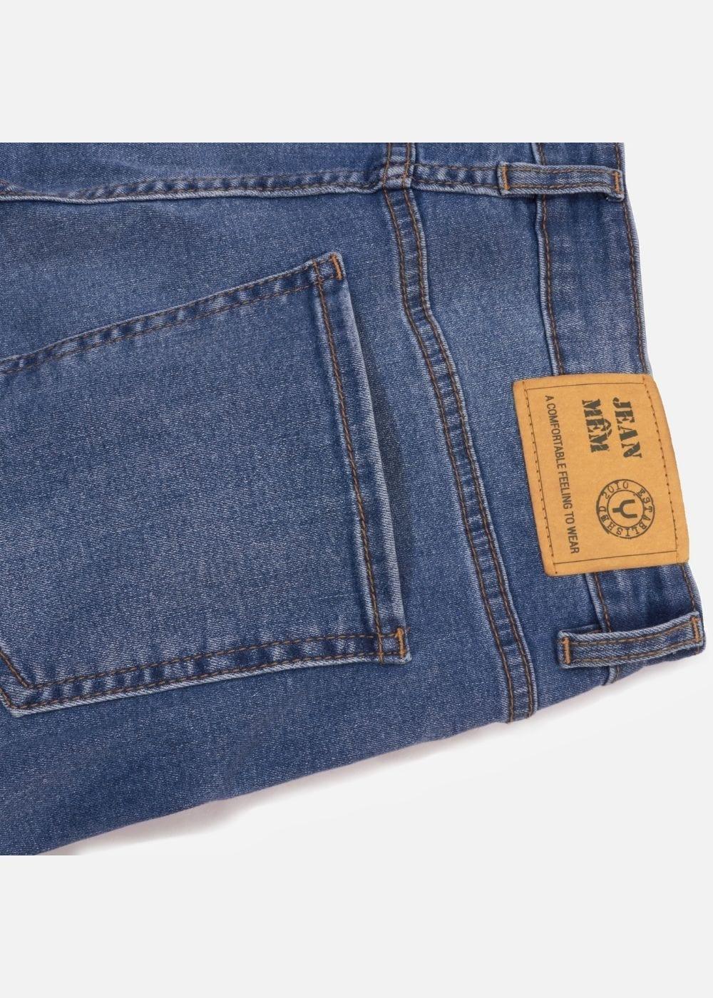 Quần Jeans Slim Fit Mềm Mịn Mát The Original 02 Xanh Dương - YaMe.vn