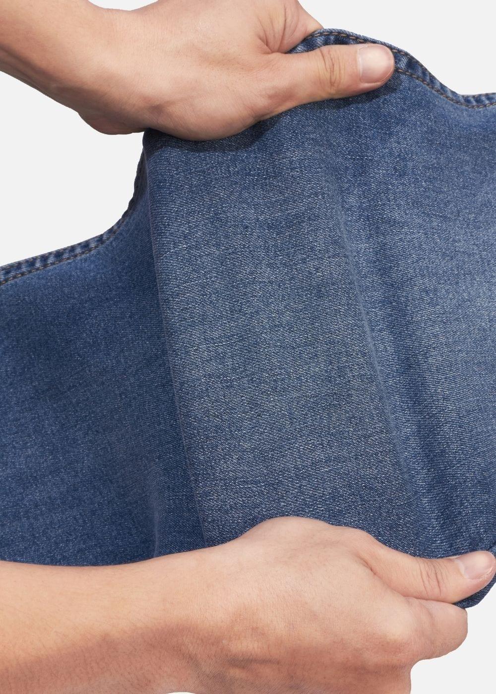 Quần Jeans Slim Fit Mềm Mịn Mát The Original 02 Xanh Dương - YaMe.vn