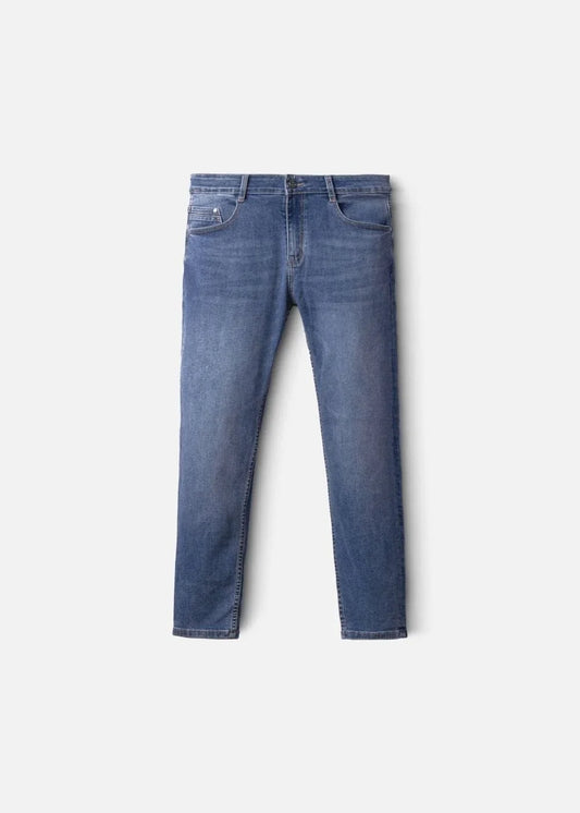 Quần Jeans Slim Fit Mềm Mịn Mát The Original 02 Xanh Dương - YaMe.vn
