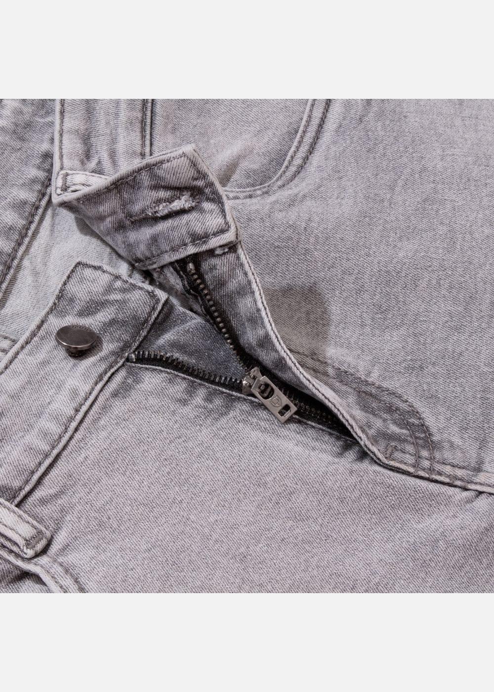 Quần Jeans Slimfit Co Giãn The Original 28 Xám - YaMe.vn