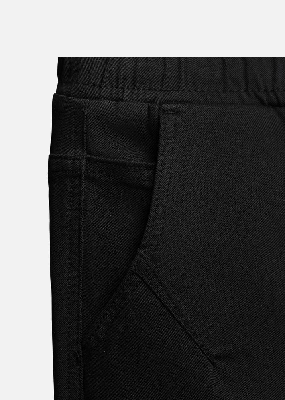 Quần Jeans Jogger Mềm Mại Co Giãn Tek Black Jean 020 Đen - YaMe.vn