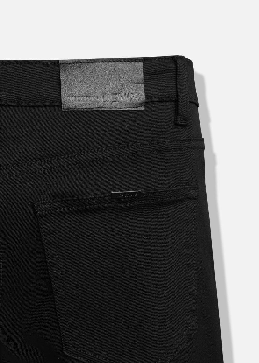 Quần Jeans Slim Fit Tek Black Jean 009 Đen - YaMe.vn