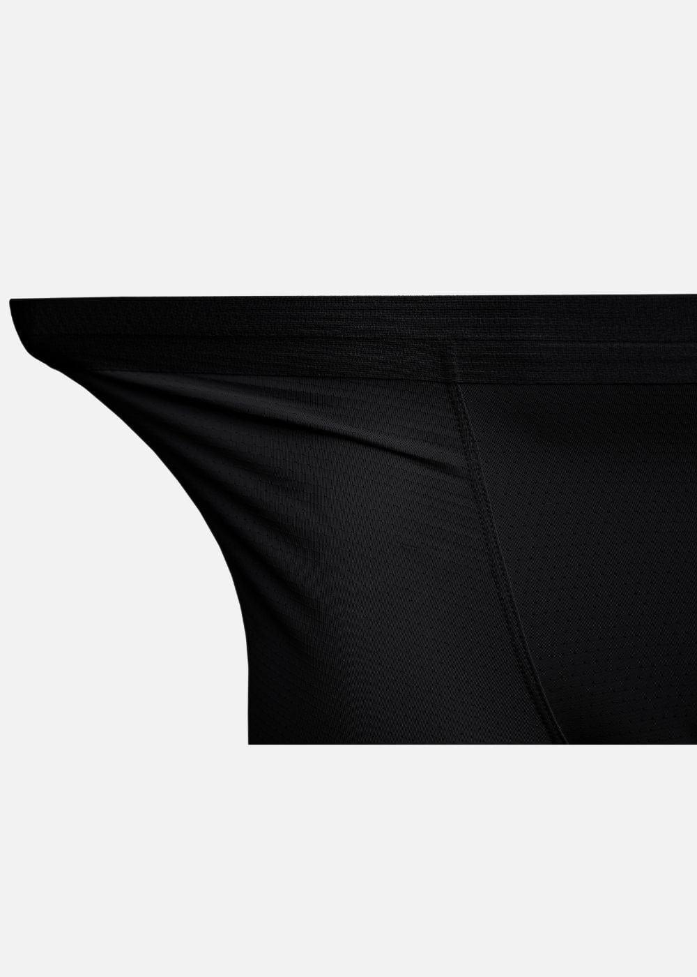 Quần Lót Nam Boxer Vải Lụa Băng Siêu Mát Lạnh #Y2010 L01 Đen - YaMe.vn