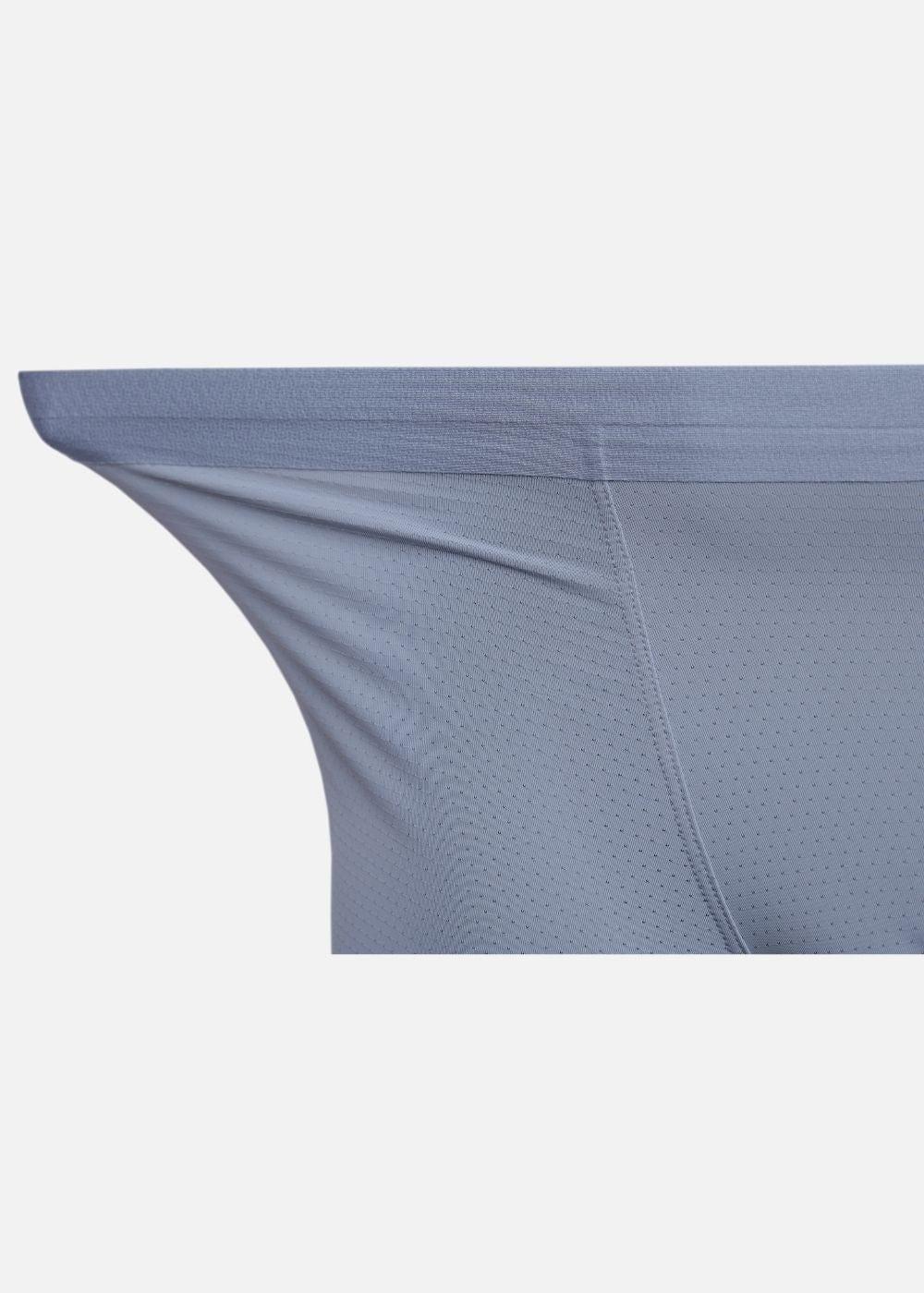 Quần Lót Nam Boxer Vải Lụa Băng Siêu Mát Lạnh #Y2010 L01 Xám Nhạt - YaMe.vn