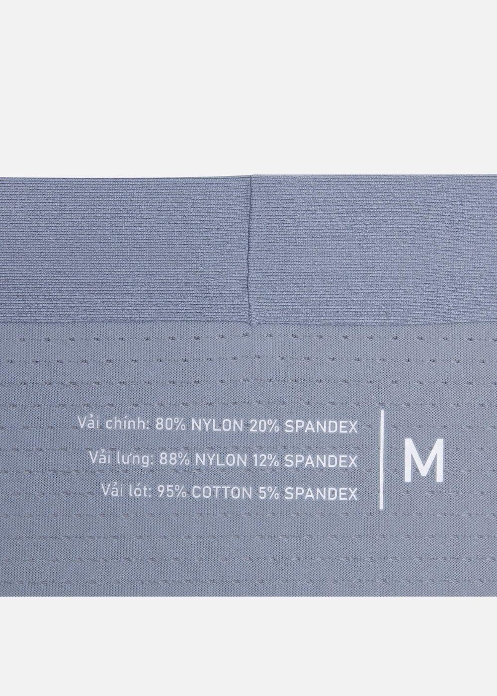 Quần Lót Nam Boxer Vải Lụa Băng Siêu Mát Lạnh #Y2010 L01 Xám Nhạt - YaMe.vn