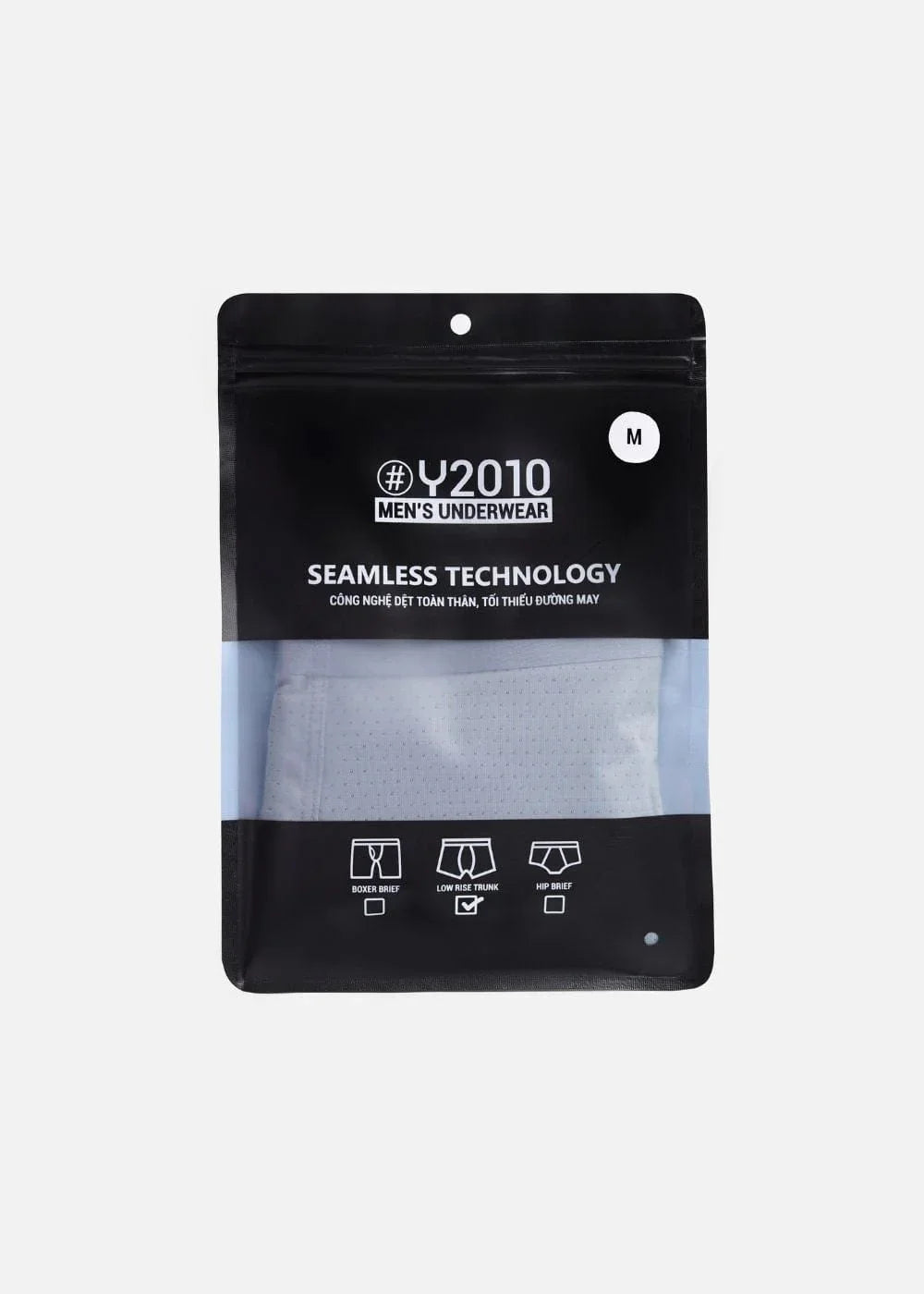 Quần Lót Nam Boxer Vải Lụa Băng Siêu Mát Lạnh #Y2010 L01 Xám Nhạt - YaMe.vn