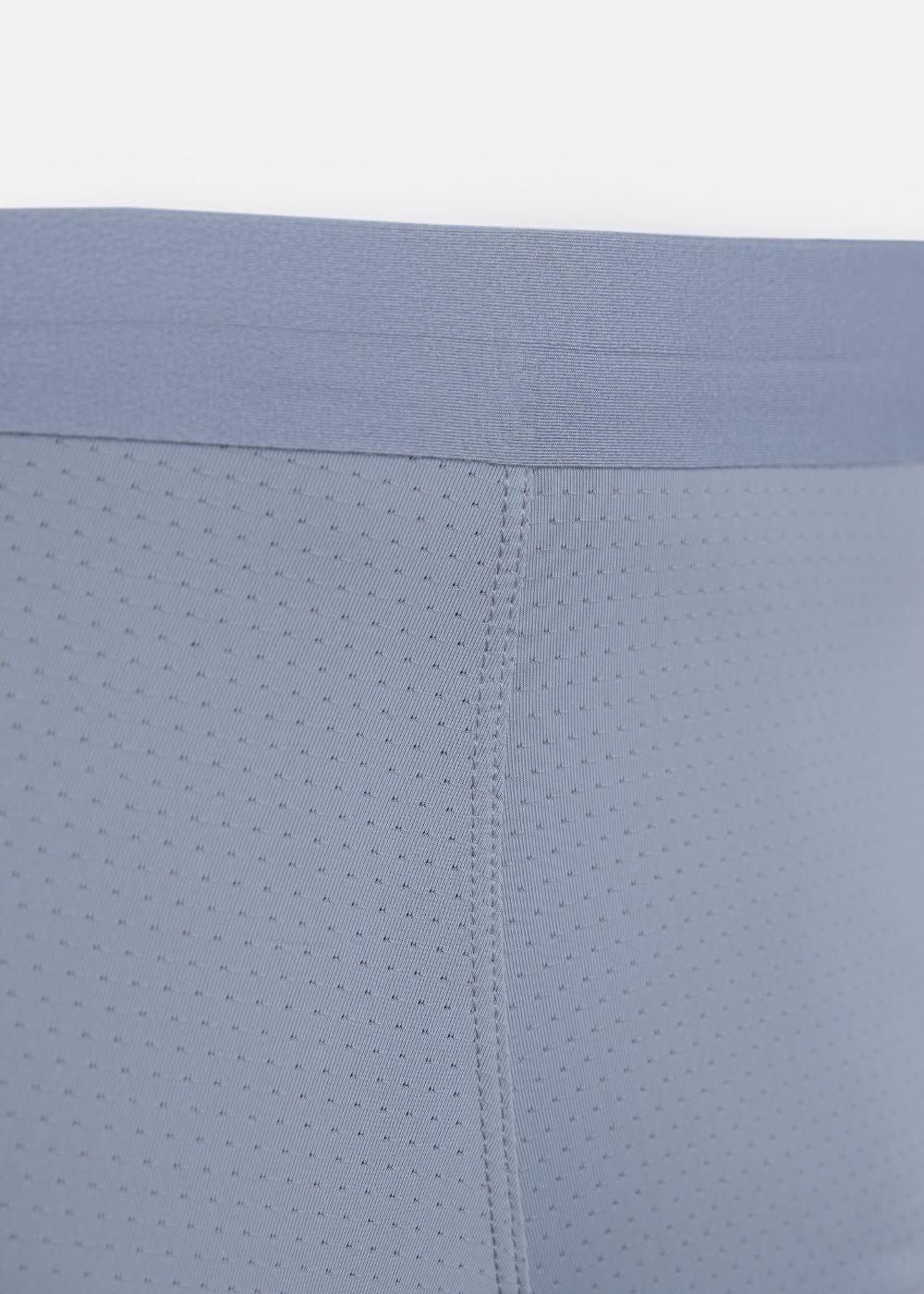 Quần Lót Nam Boxer Vải Lụa Băng Siêu Mát Lạnh #Y2010 L01 Xám Nhạt - YaMe.vn