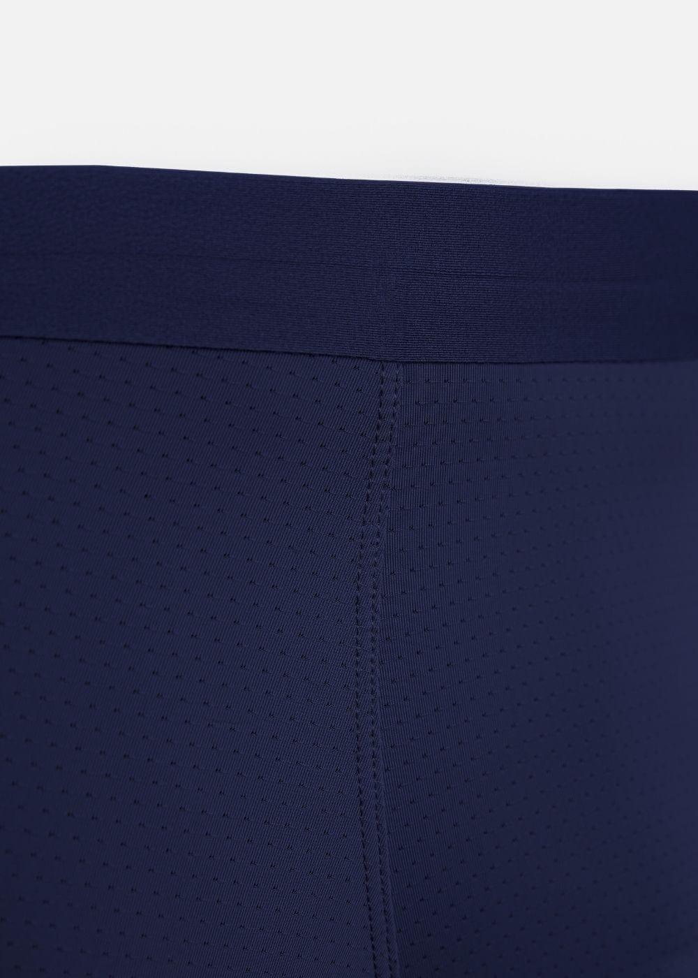 Quần Lót Nam Boxer Vải Lụa Băng #Y2010 L01Xanh Dương Đậm - YaMe.vn