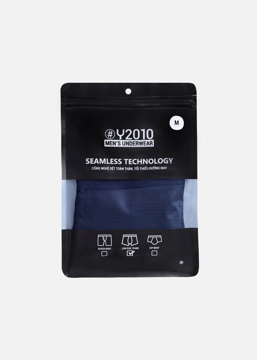 Quần Lót Boxer Ngắn Quần Lót Boxer Ngắn #Y2010 L01 Xanh Đen