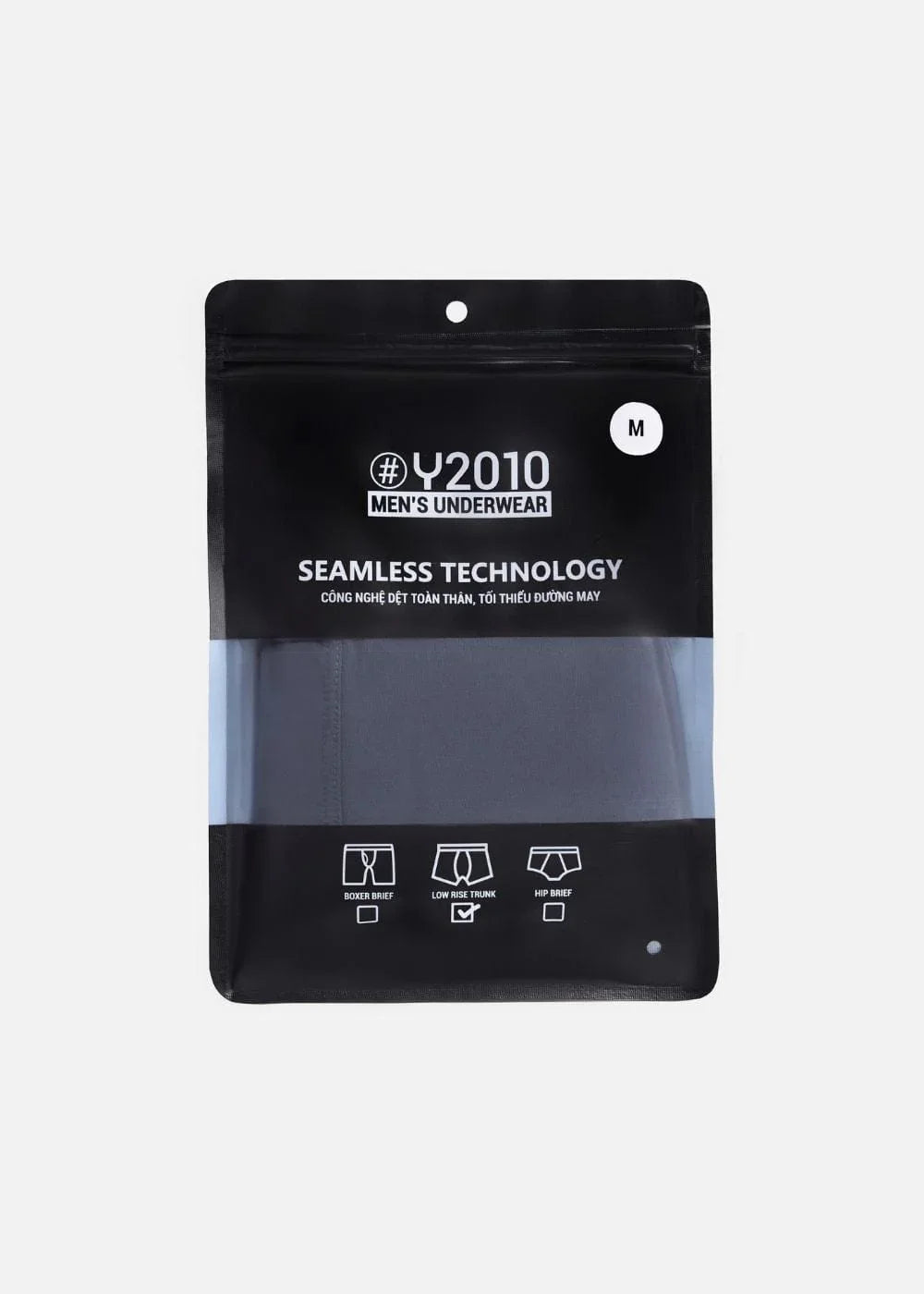 Quần Lót Nam Boxer Vải Lụa Băng #Y2010 L02 Xanh Xám - YaMe.vn