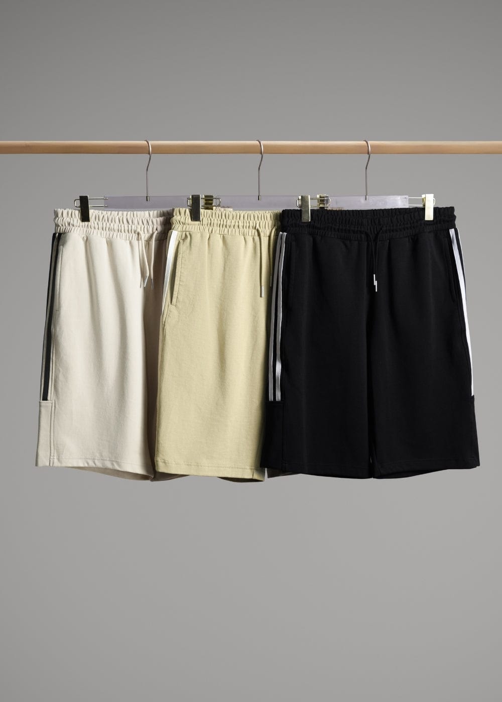 Quần Short Thun Quần Short 11 Inch No Style M127 Đen