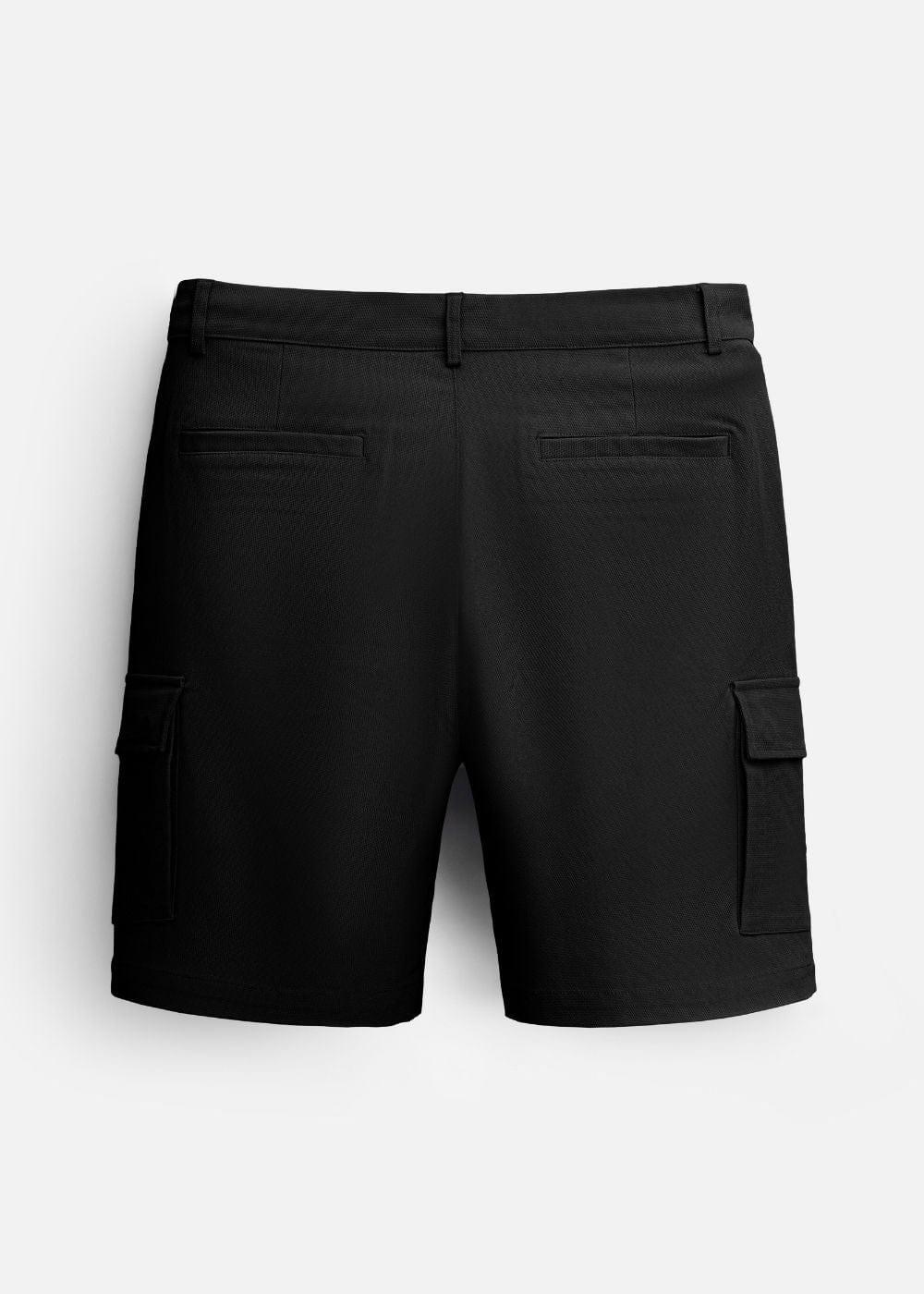 Quần Short Cargo Ít Nhăn No Style M216 Đen - YaMe.vn