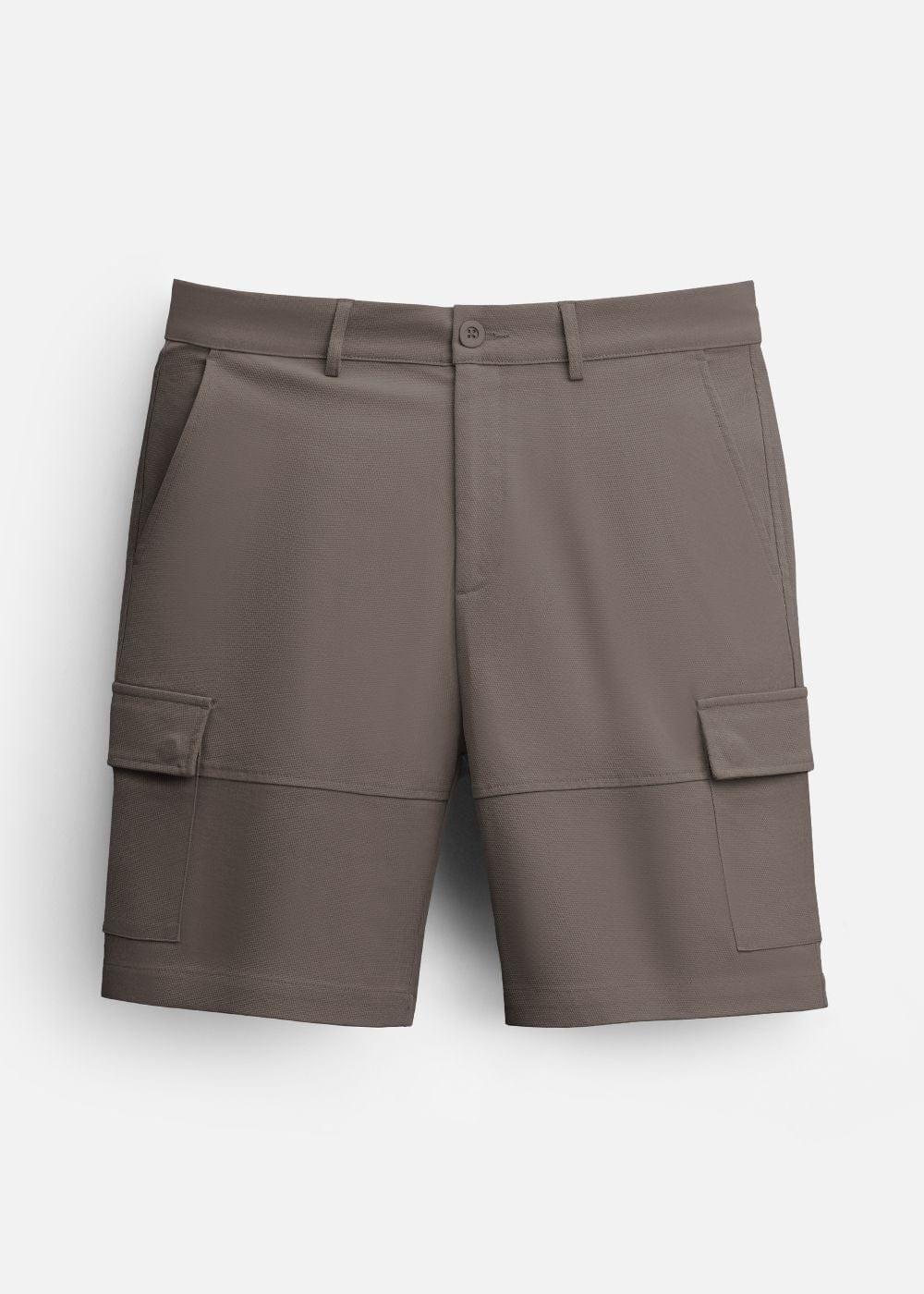 Quần Short Cargo Ít Nhăn No Style M216 Nâu - YaMe.vn