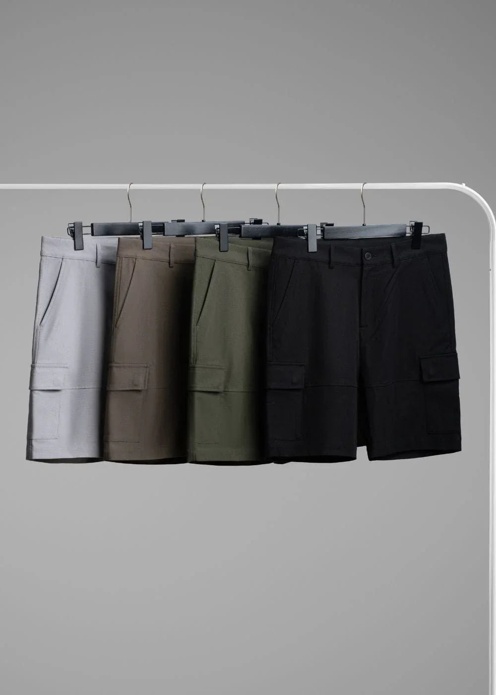 Quần Short Cargo Ít Nhăn No Style M216 Nâu - YaMe.vn