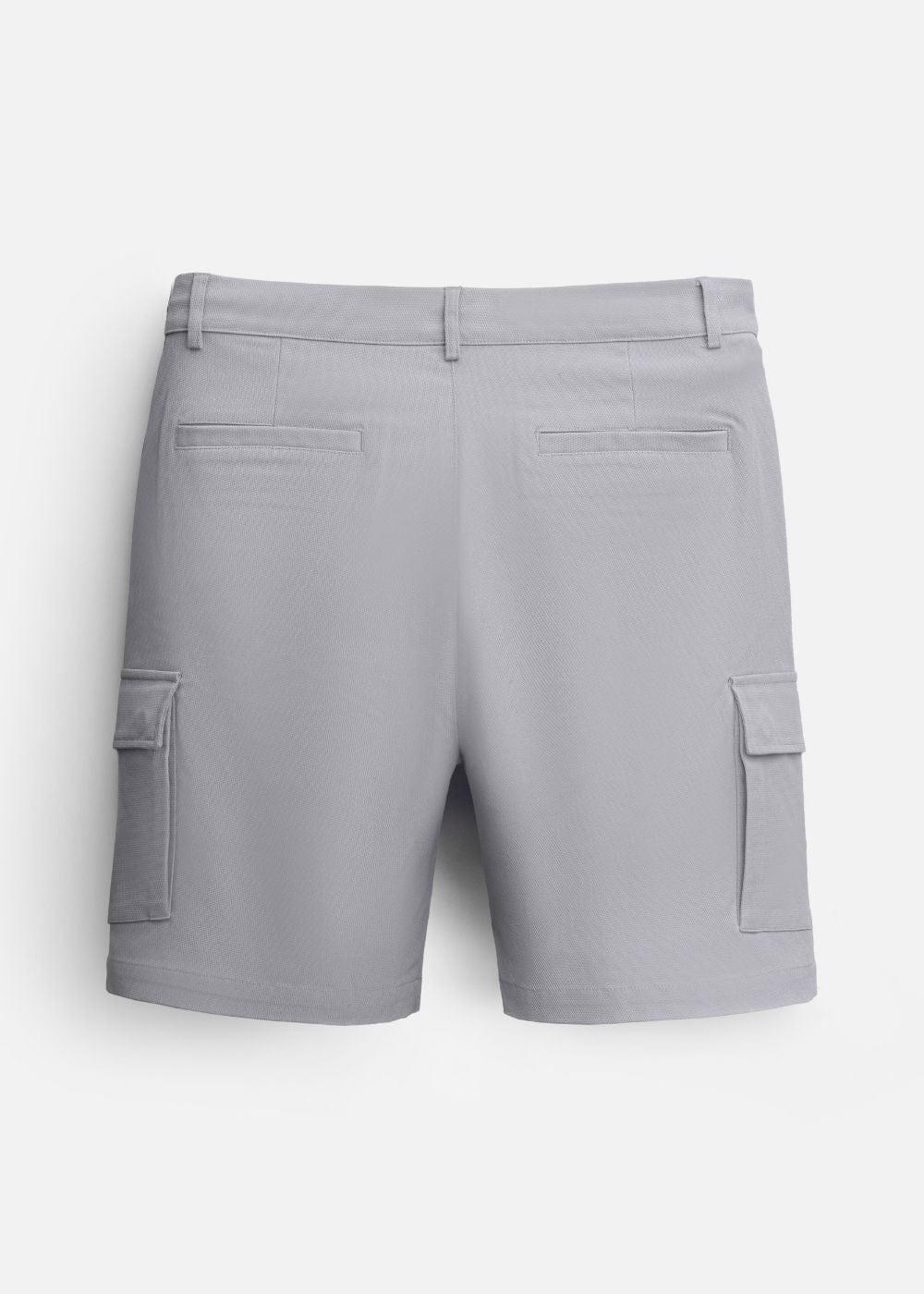 Quần Short Cargo Ít Nhăn No Style M216 Xám - YaMe.vn