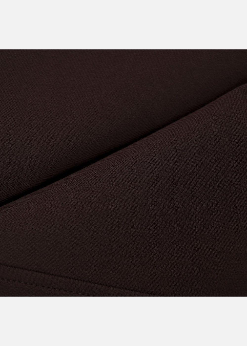 Quần Short Thun 9 Inch Mềm Mịn Mát The Minimalist 009 Nâu Đậm - YaMe.vn