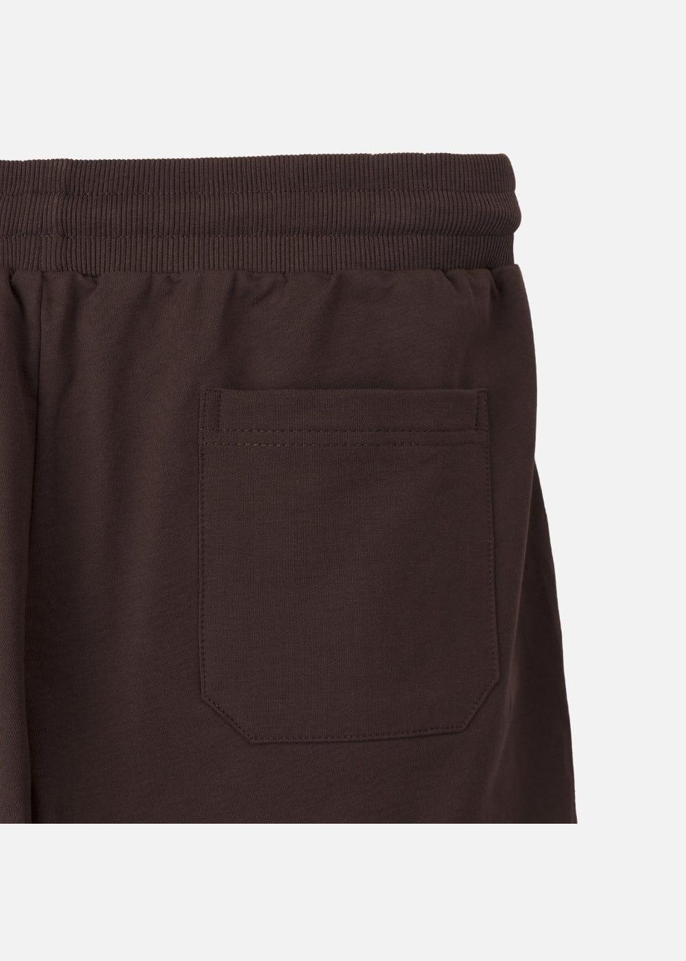 Quần Short Thun 9 Inch Mềm Mịn Mát The Minimalist 009 Nâu Đậm - YaMe.vn