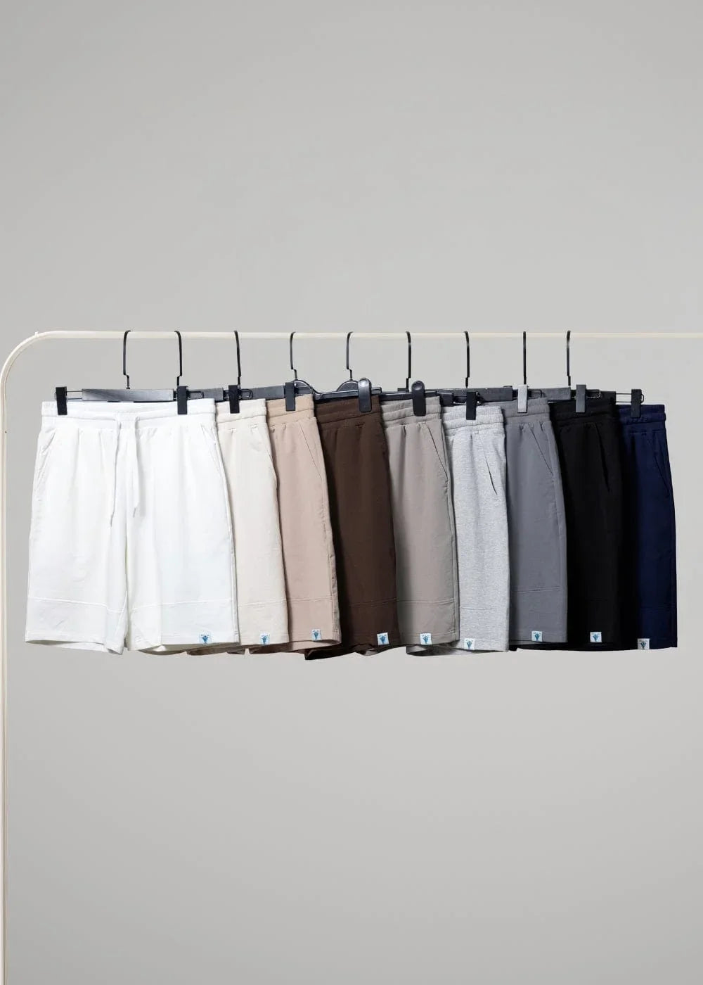 Quần Short Thun 9 Inch Mềm Mịn Mát The Minimalist 009 Nâu Đậm - YaMe.vn