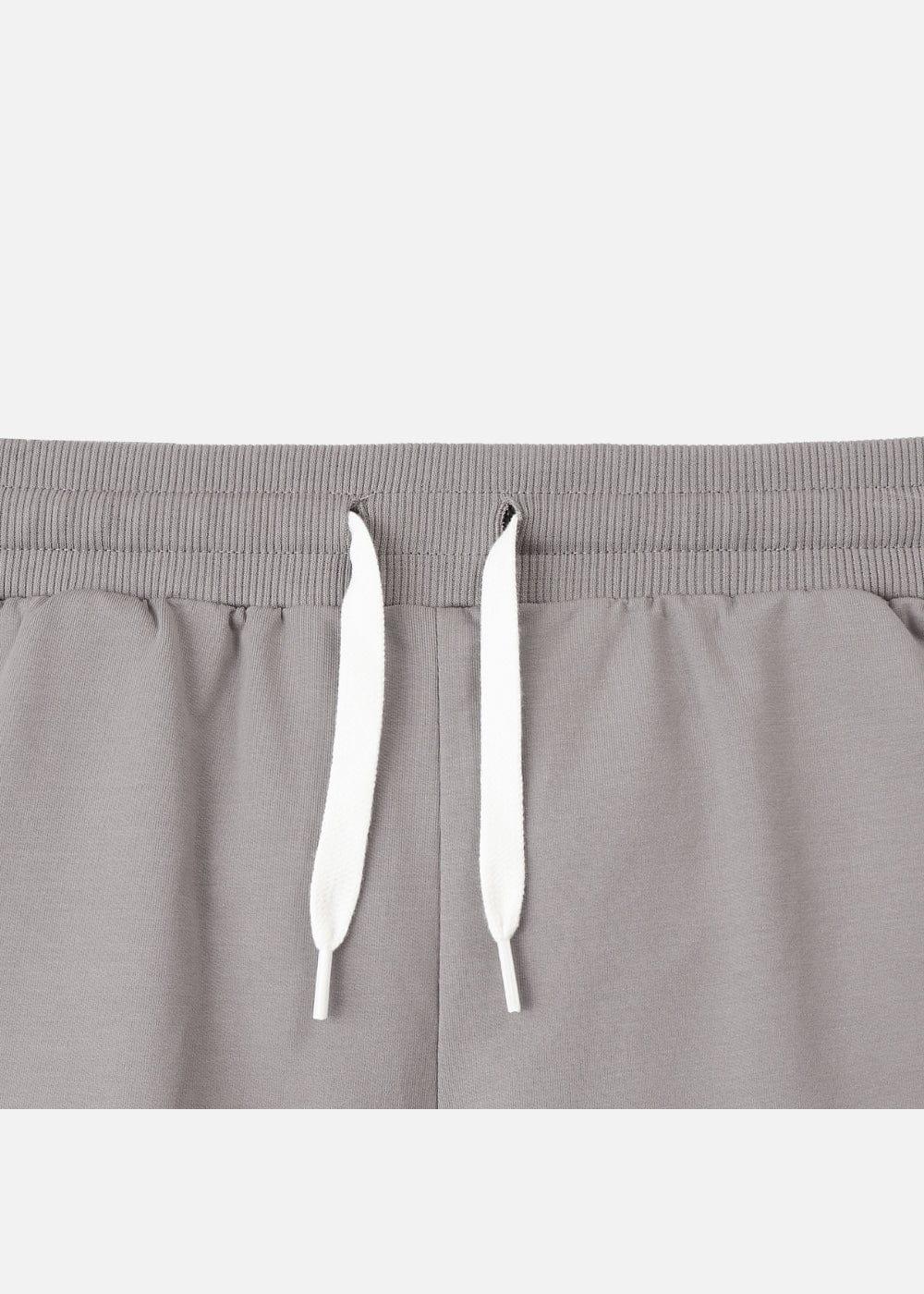 Quần Short Thun 9 Inch Mềm Mịn Mát The Minimalist 009 Xám - YaMe.vn