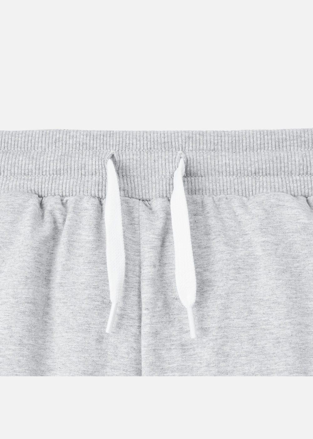 Quần Short Thun 9 Inch Mềm Mịn Mát The Minimalist 009 Xám Nhạt - YaMe.vn