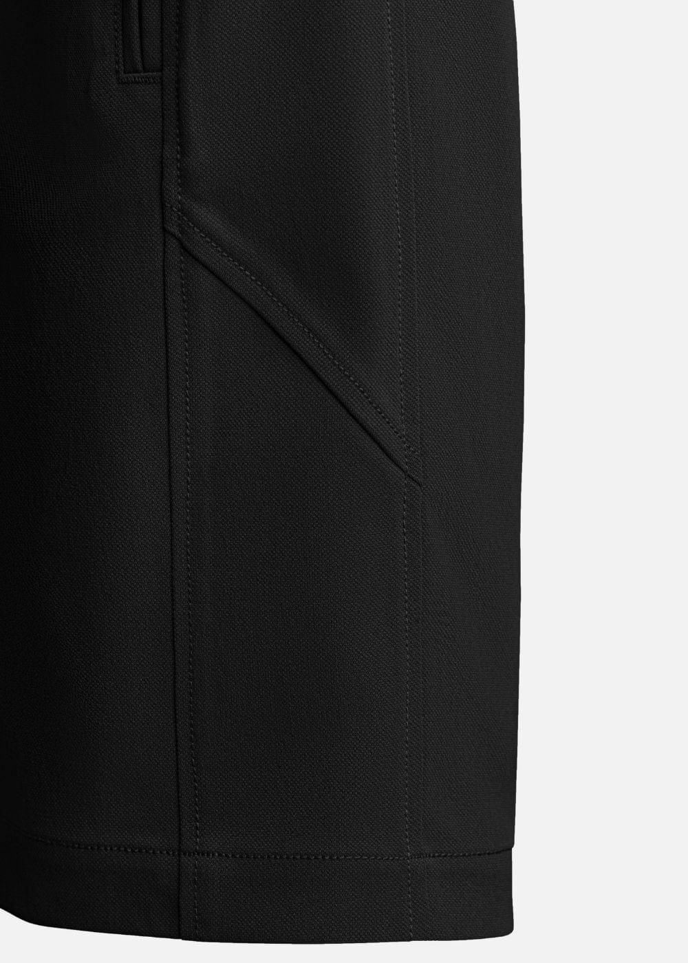 Quần short Kaki Túi Khóa Kéo The Weekend 22 Đen - YaMe.vn