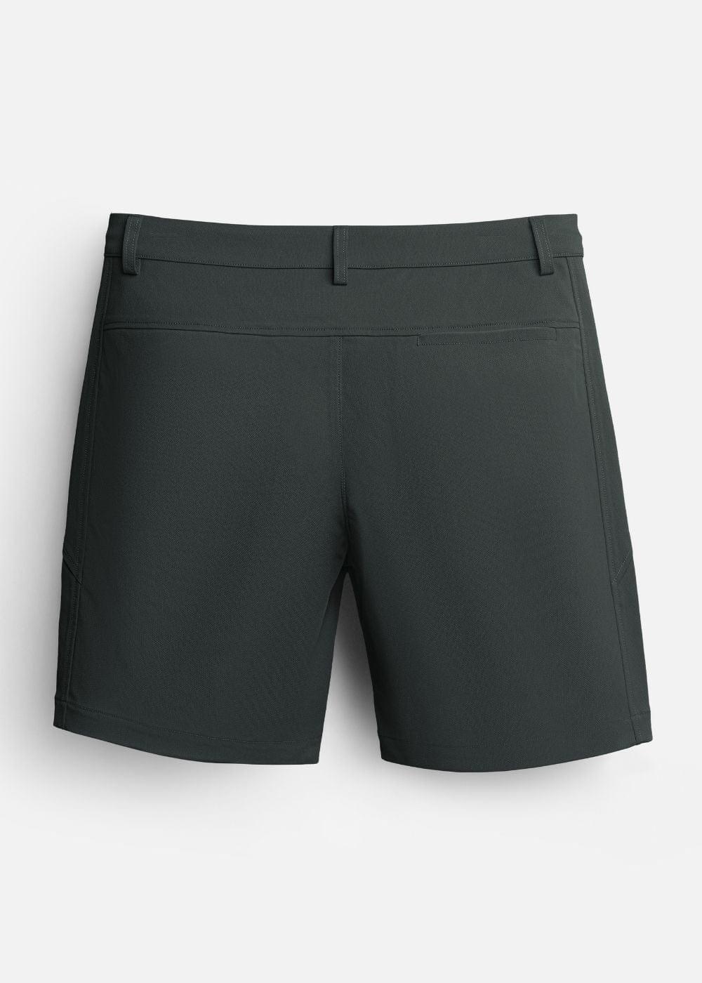 Quần short Kaki Túi Khóa Kéo The Weekend 22 Xanh Lá Đậm - YaMe.vn