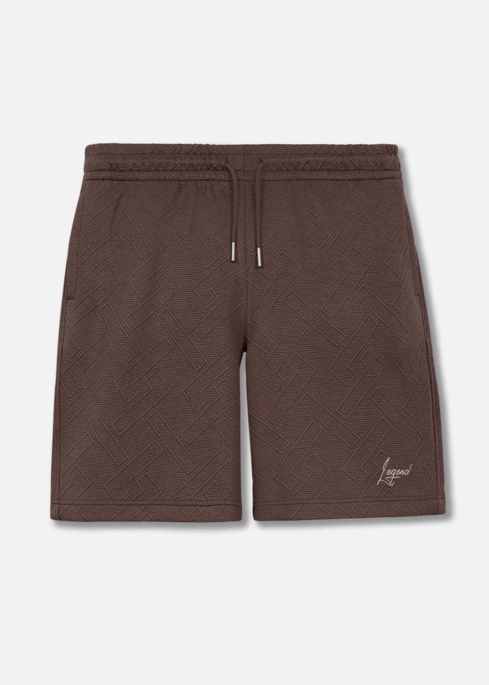 Quần Short Thun Quần Short No Style M129 Nâu Đậm