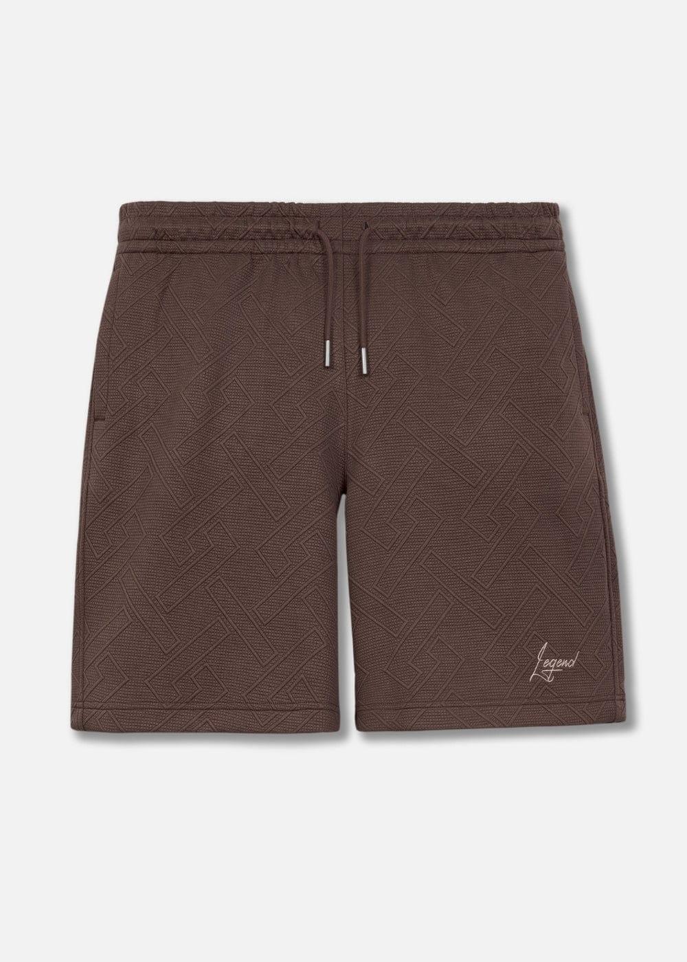 Quần Short Thun 7 Inch Nhanh Khô No Style M129 Nâu Đậm - YaMe.vn