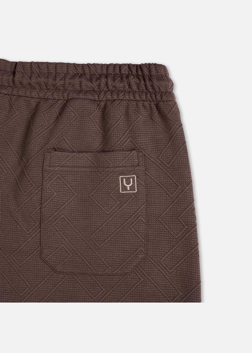 Quần Short Thun 7 Inch Nhanh Khô No Style M129 Nâu Đậm - YaMe.vn