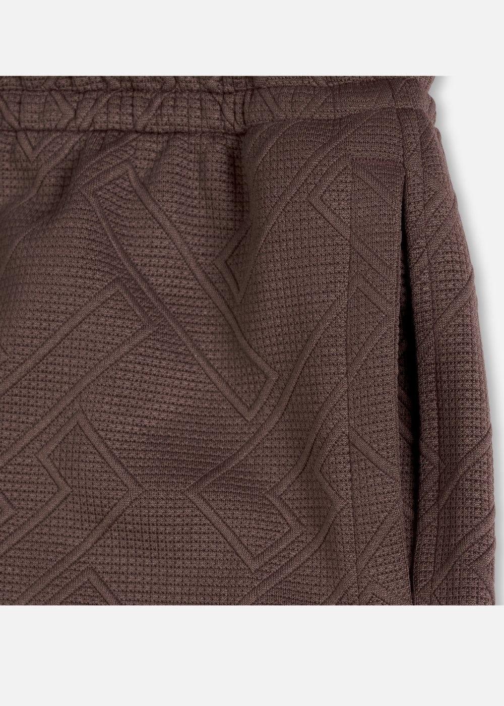 Quần Short Thun 7 Inch Nhanh Khô No Style M129 Nâu Đậm - YaMe.vn