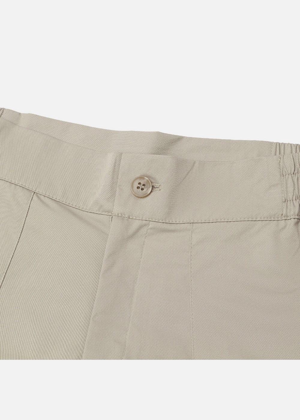 Quần Short 7 Inch Dù Trượt Nước No Style M90 Nâu Nhạt - YaMe.vn