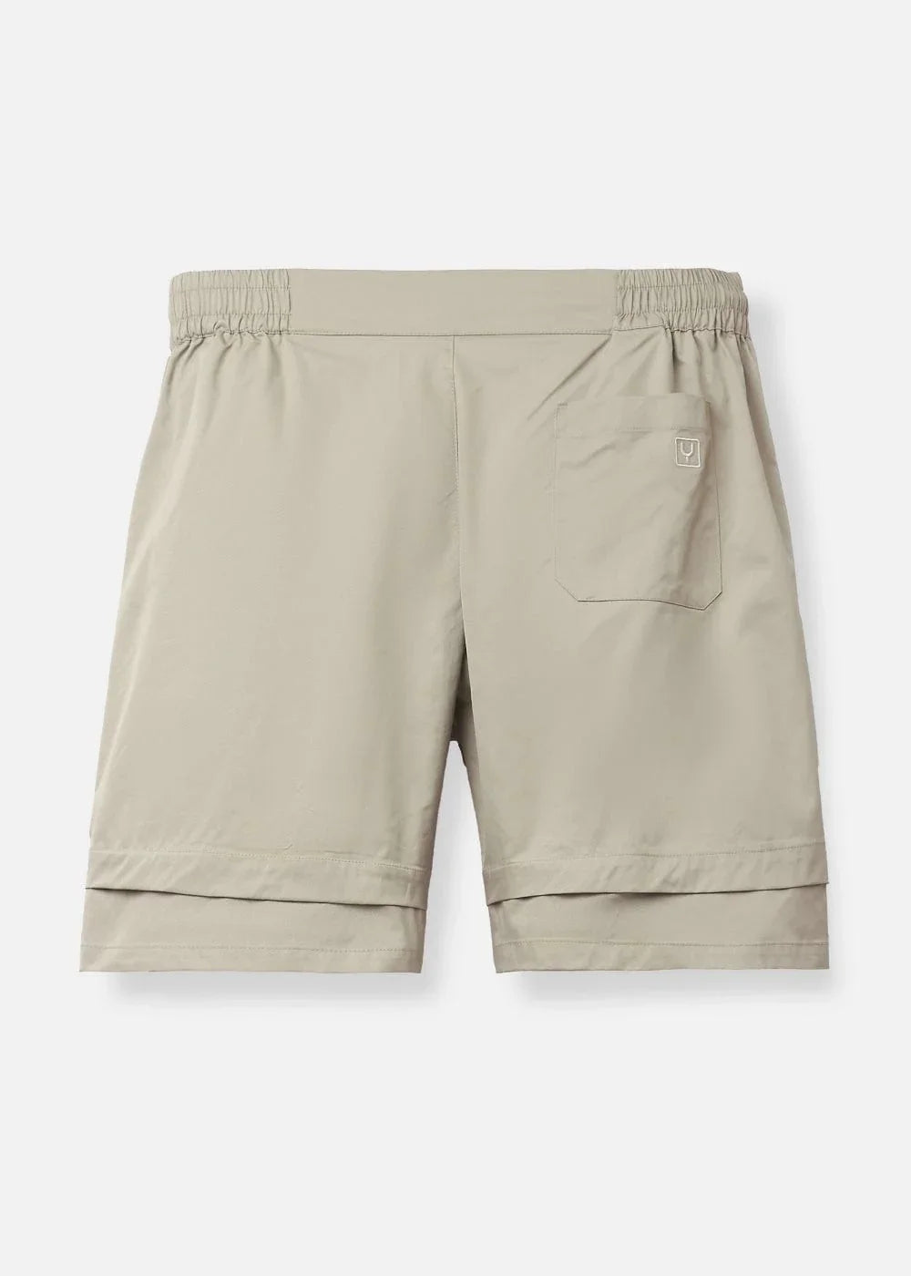 Quần Short 7 Inch Dù Trượt Nước No Style M90 Nâu Nhạt - YaMe.vn