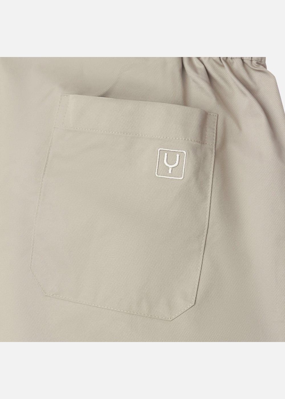 Quần Short 7 Inch Dù Trượt Nước No Style M90 Nâu Nhạt - YaMe.vn