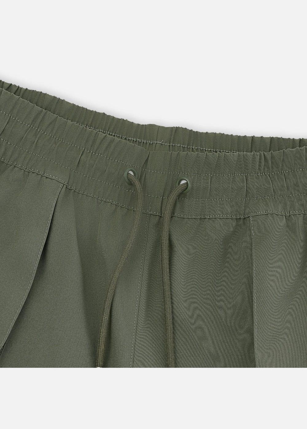 Quần Short 7 Inch Dù Nhẹ No Style M91 Xanh Lá Đậm - YaMe.vn