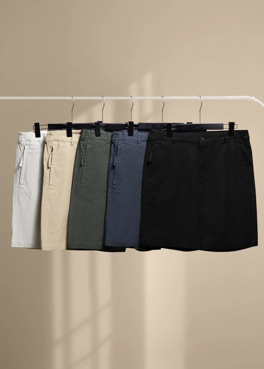 Quần Short Kaki 7 Inch Co Giãn No Style M92 Xanh Lá Đậm - YaMe.vn