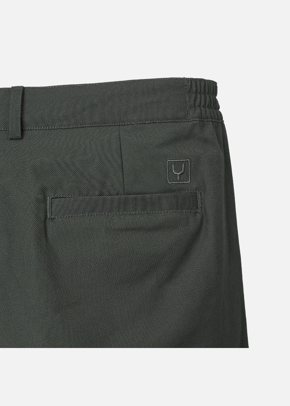 Quần Short Kaki 7 Inch Co Giãn No Style M92 Xanh Lá Đậm - YaMe.vn