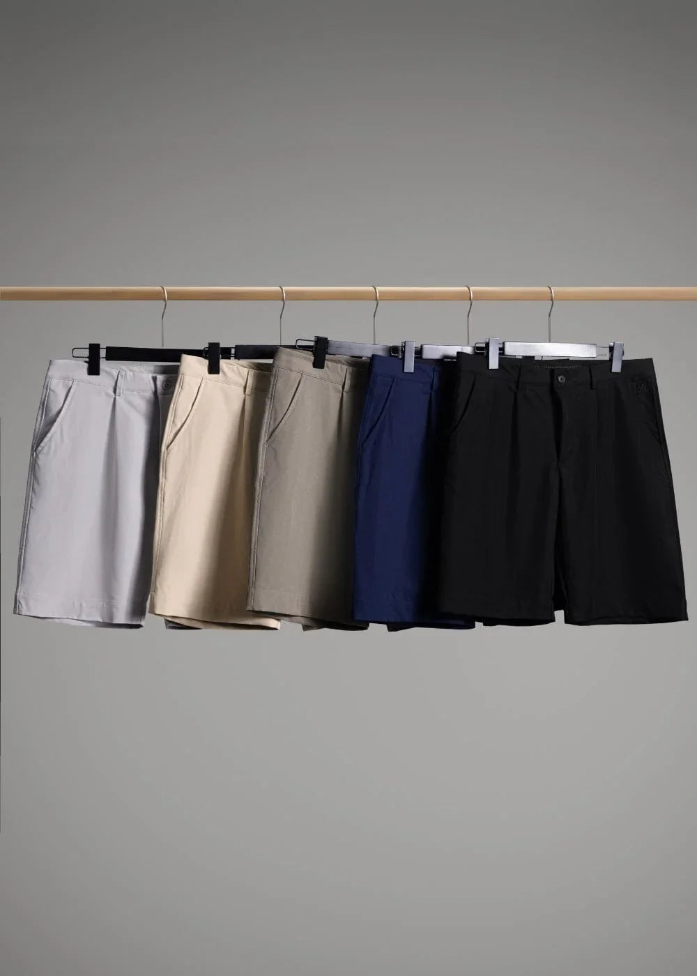 Quần Short Kaki 7 Inch Kháng Khuẩn No Style M93 Đen - YaMe.vn