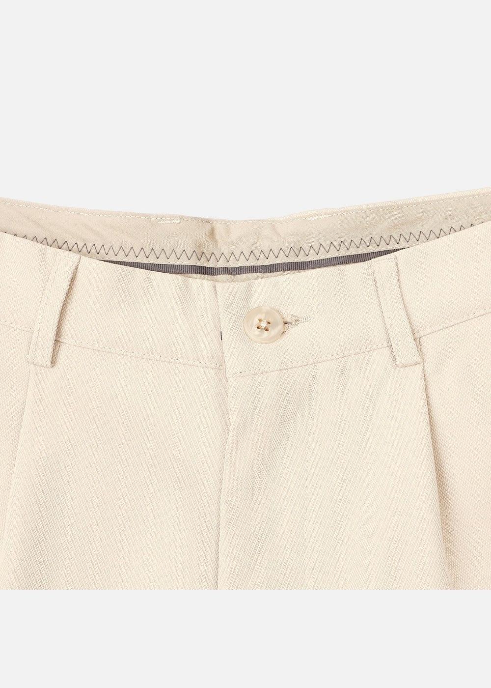 Quần Short Kaki 7 Inch Kháng Khuẩn No Style M93 Nâu Nhạt - YaMe.vn