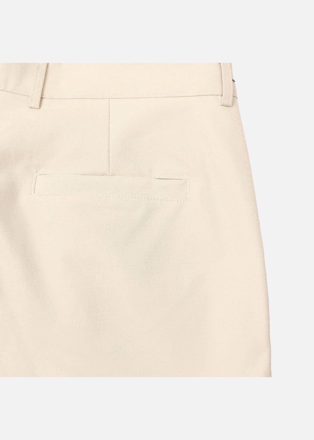 Quần Short Kaki 7 Inch Kháng Khuẩn No Style M93 Nâu Nhạt - YaMe.vn