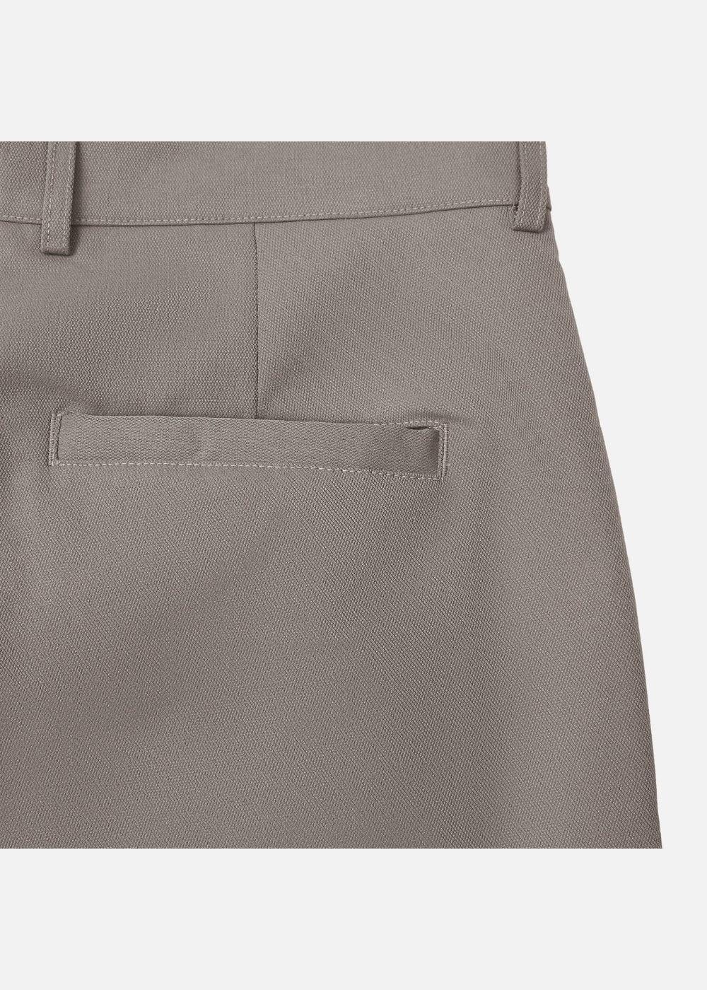 Quần Short Kaki 7 Inch Kháng Khuẩn No Style M93 Xám - YaMe.vn