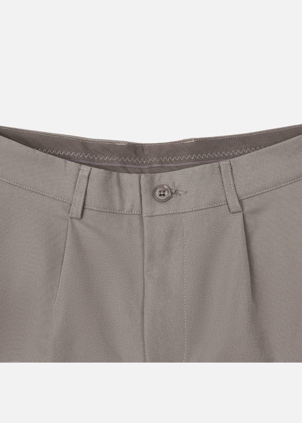 Quần Short Kaki 7 Inch Kháng Khuẩn No Style M93 Xám - YaMe.vn