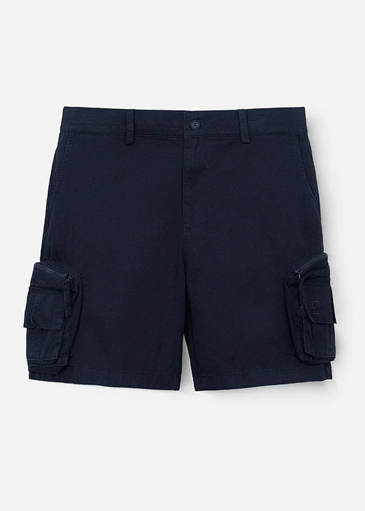 Quần Short Cargo 7 Inch Kaki Bền No Style M95 Xanh Dương Đậm - YaMe.vn