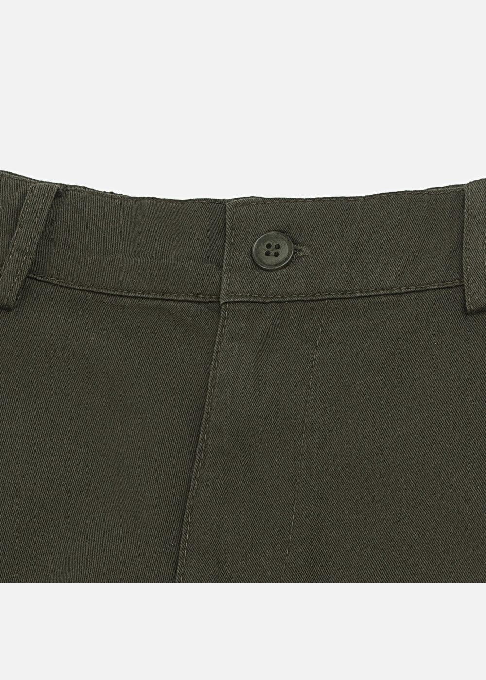 Quần Short Cargo 7 Inch Kaki Bền No Style M95 Xanh Lá Đậm - YaMe.vn