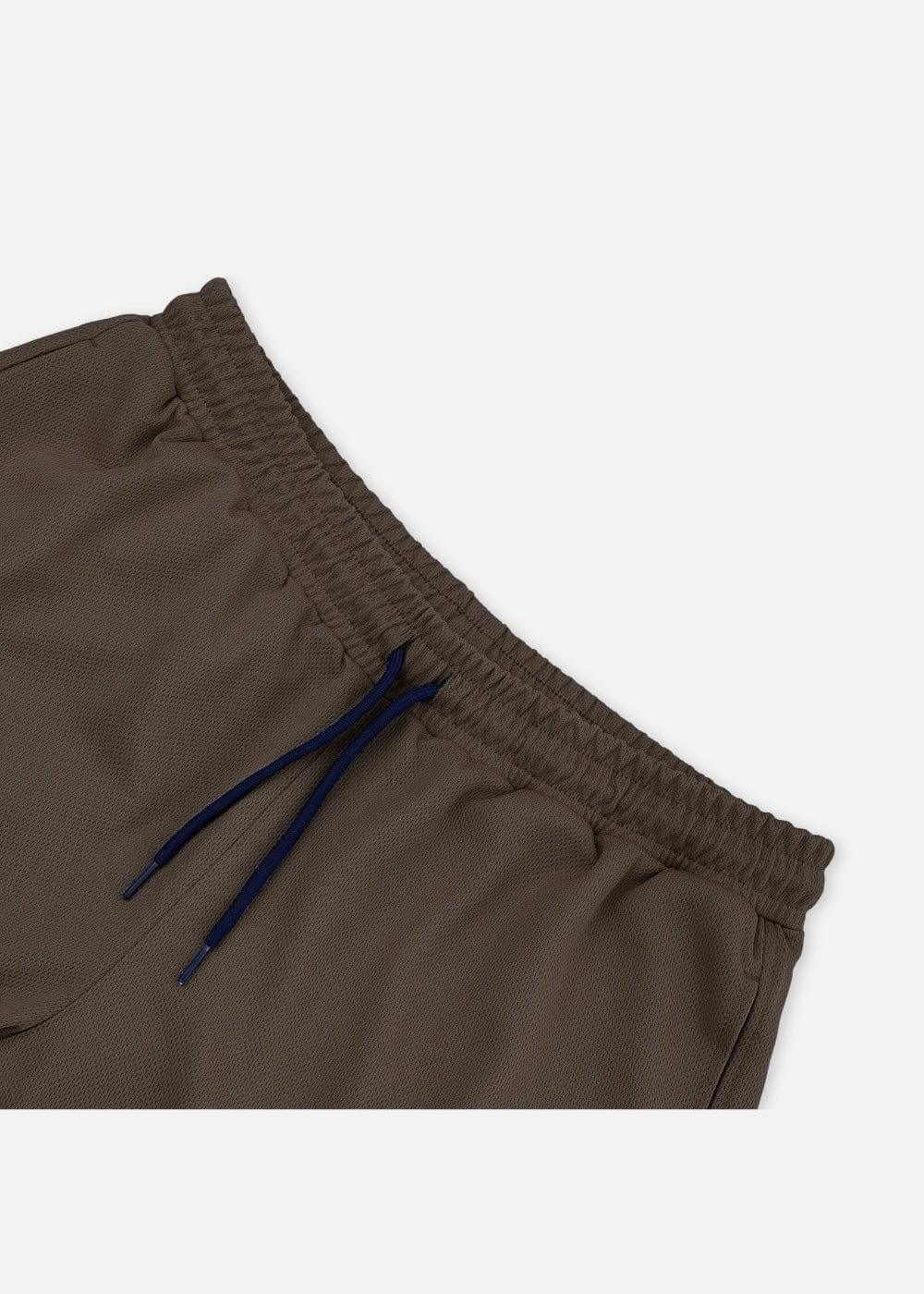 Quần Short Thun 9 Inch Thoáng Mát Non Branded 05 Nâu - YaMe.vn