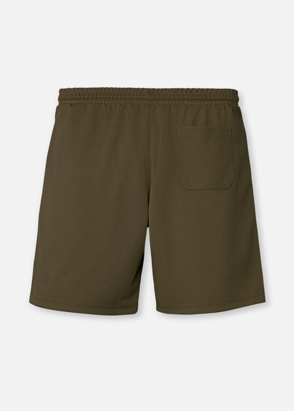 Quần Short Thun 9 Inch Thoáng Mát Non Branded 05 Nâu Đậm - YaMe.vn