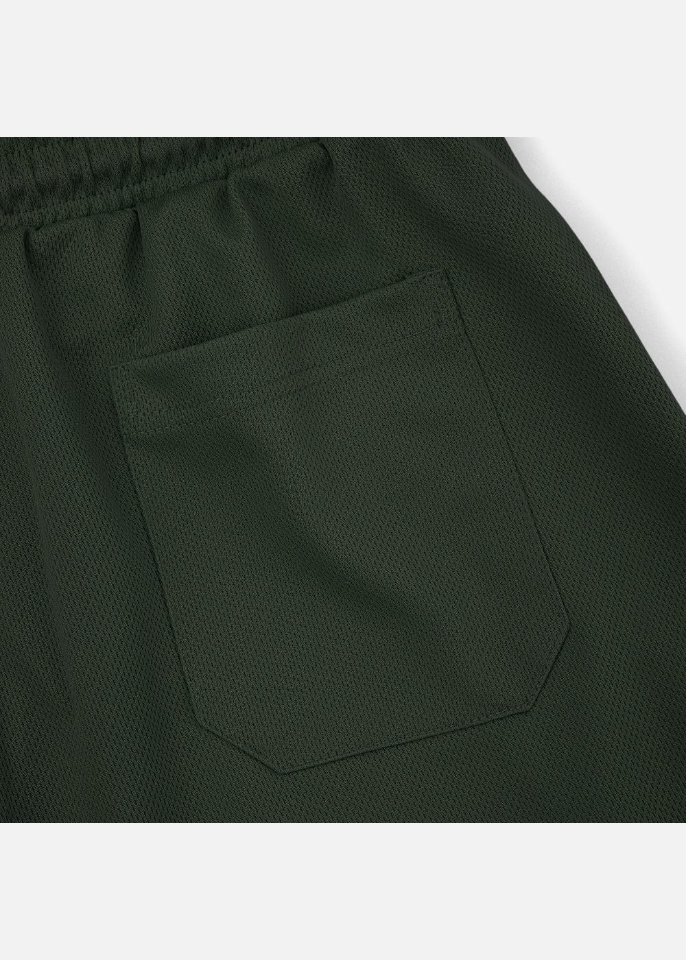 Quần Short Thun Quần Short Non Branded 05 Xanh Rêu