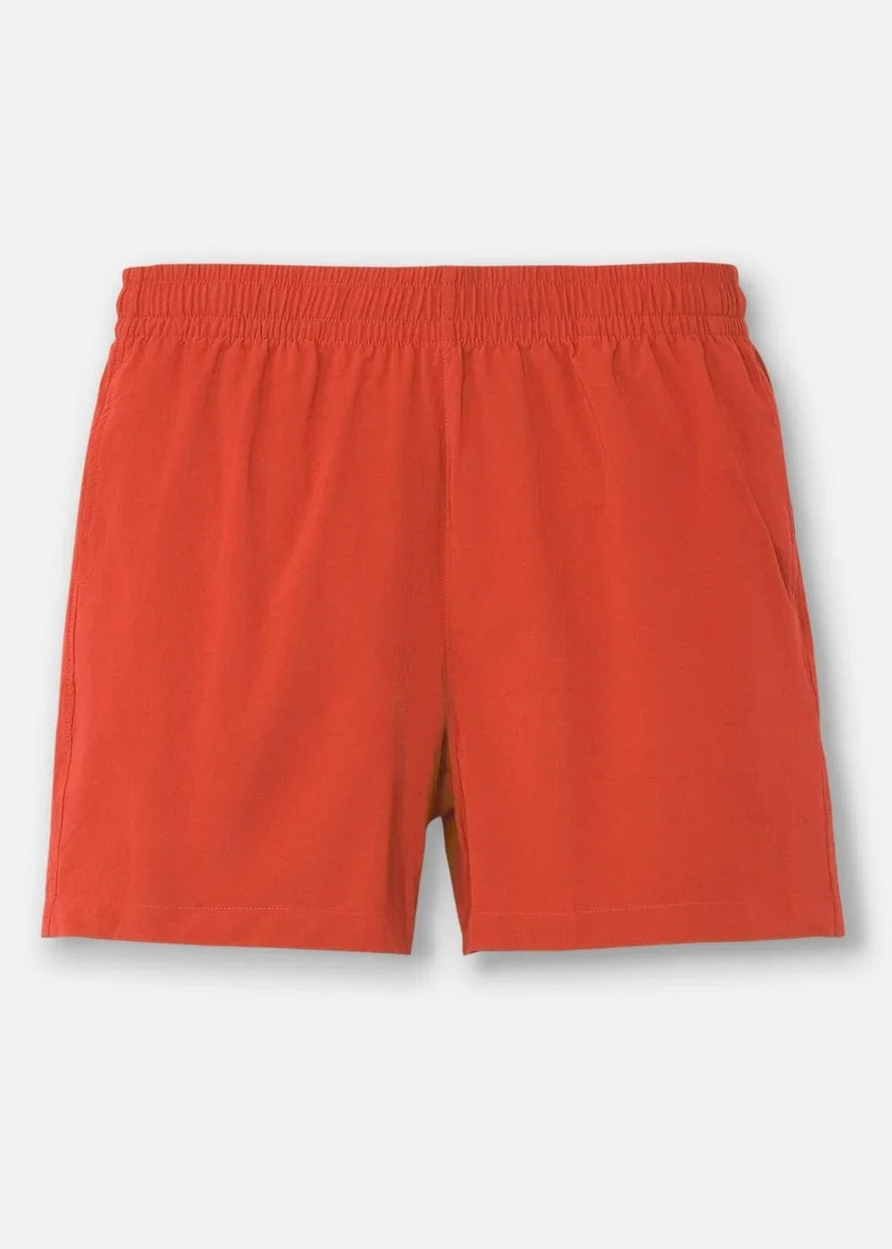 Quần Short 5 Inch Dù Mỏng Nhẹ Non Branded 06 Cam Đậm - YaMe.vn