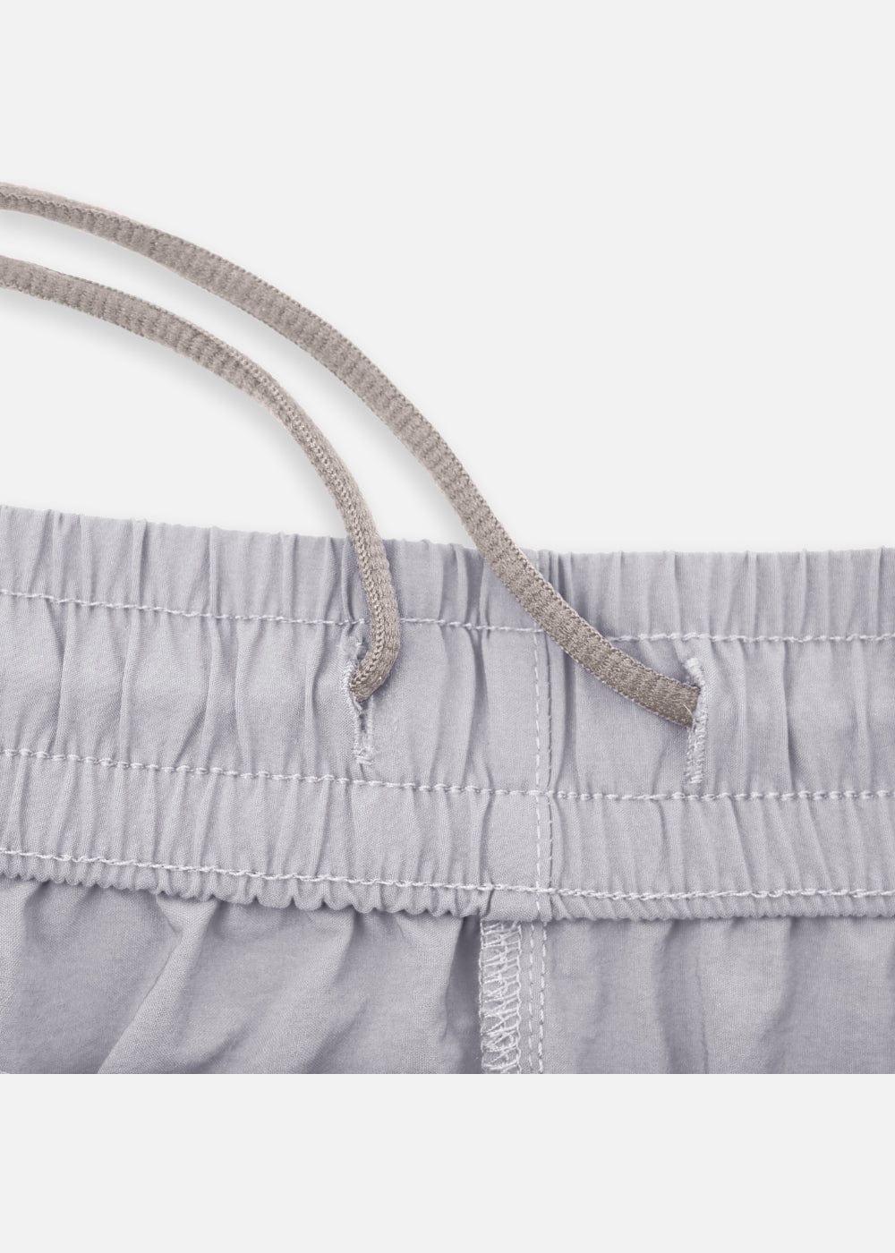 Quần Short 5 Inch Dù Mỏng Nhẹ Non Branded 06 Xám Nhạt - YaMe.vn