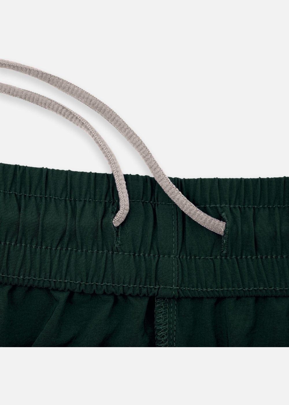 Quần Short 5 Inch Dù Mỏng Nhẹ Non Branded 06 Xanh Lá Đậm - YaMe.vn